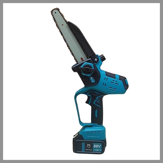 MAT-RIXX MAX 88V Olajozós Akkus ágvágó fűrész, 8 coll, 2db Akku-val MTX-88v2LI
