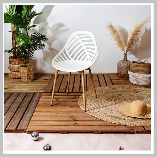 Alameda fehér szék – HDO0218