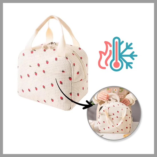 Termikus ebédhordó táska – hőszigetelt ételtárolás PJM42