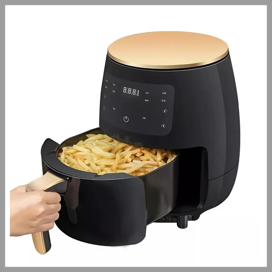 KIMIYO Air Fryer olaj nélküli sütő 2400W 6L