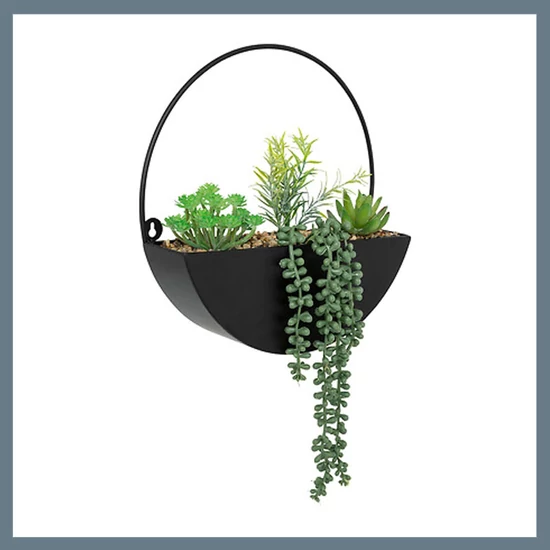 Függő műnövény, kerek 204254