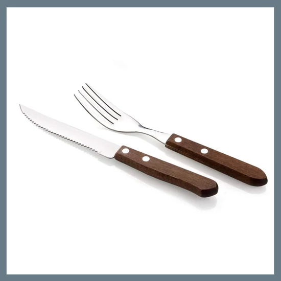 VETRO-PLUS Steak készlet, 12 db 50BBQ0005