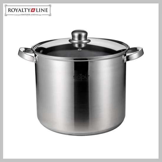 Royalty Line indukciós fazék fedővel 19.5 liter 36 x 25 cm RL-IN195