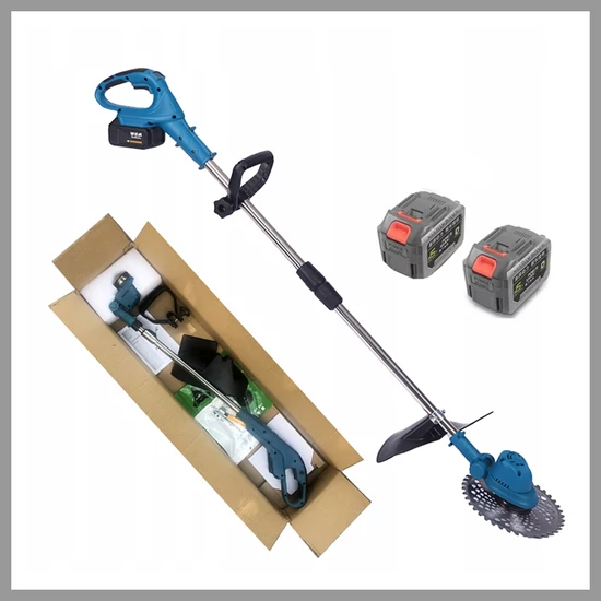 Kiyoshi – Teleszkópos Szegélynyíró/Fűkasza, Két Akkumulátorral, 88V  KE24-583