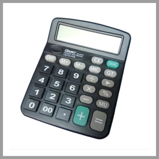 GAVAO GA-837D számológép, 12 számjegyű
