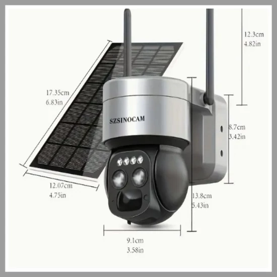 6MP PTZ HD biztonsági kamera 8X hibrid zoommal LQ32586