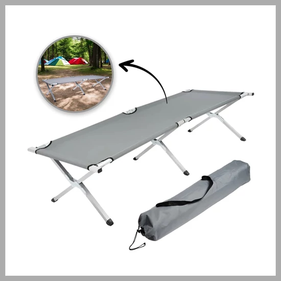 Kempingágy, 190 x 62 cm AR04SZ
