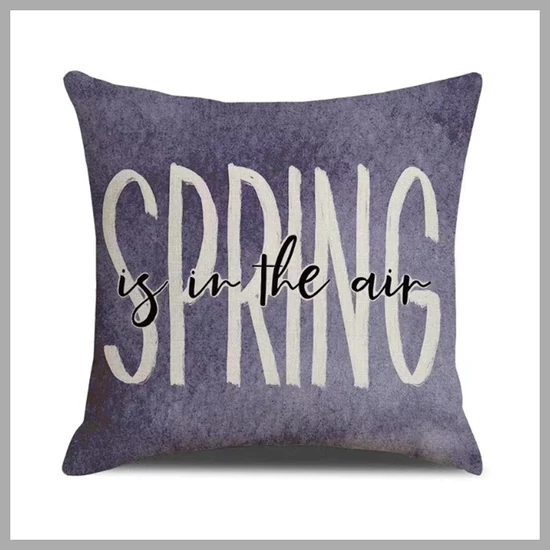 Párnahuzat 45 x 45 cm - Tavasz felirattal POD169

A 