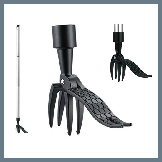 Kerti szerszám gyomláláshoz és gyommentesítéshez, fekete, 15x20x3,5cm 27306