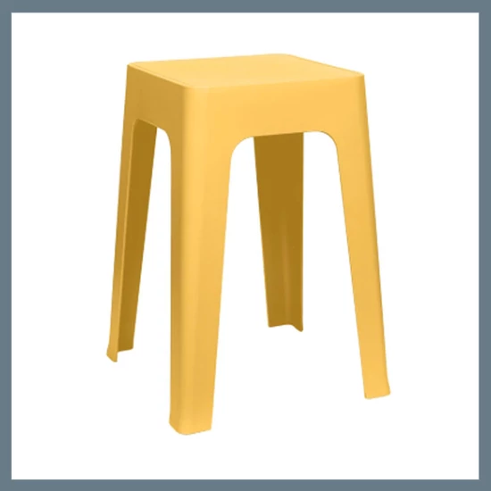 Műanyag szék, sárga 34,5 x 34,5 x 47 cm HDO0424