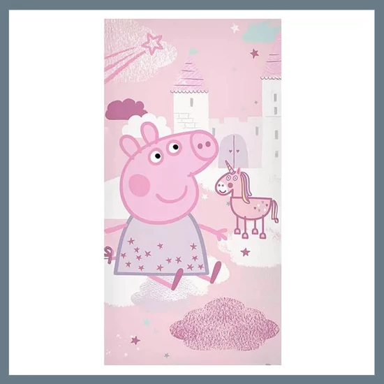 Peppa malac Dreamland fürdőlepedő, strand törölköző 70x140cm CBX235033PP