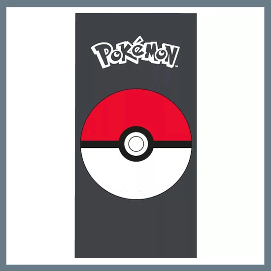 Pokémon Pokeball fürdőlepedő, strand törölköző 70x140cm CBX2408003POK