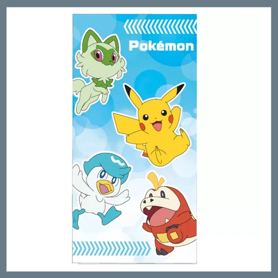 Pokémon Generation 9 fürdőlepedő, strand törölköző 70x140cm CBX2408006POK