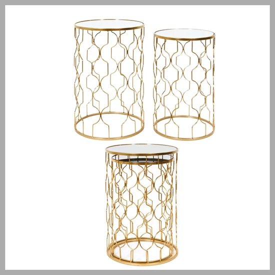 Egymásra illeszthető dohányzó asztal, 2 db HD0444