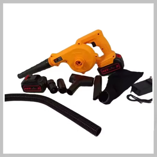 Hordozható líthium akkumulátoros légfúvó, 600W