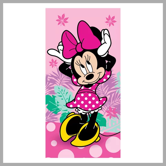 Disney Minnie Rózsaszín fürdőlepedő, strand törölköző 70x140cm
JFK034682