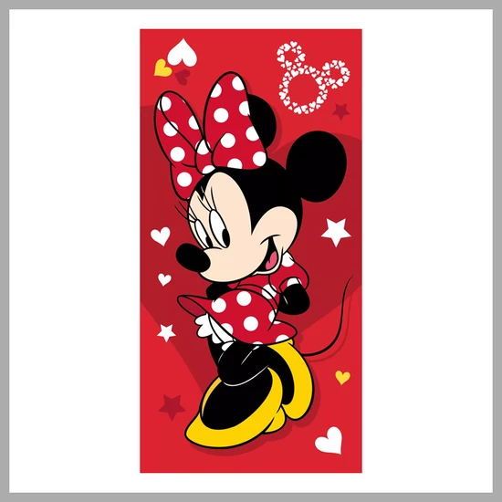 Disney Minnie Vörös fürdőlepedő, strand törölköző 70x140cm
JFK034705