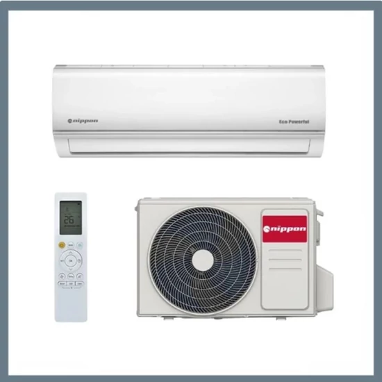 Nippon KFR 12DCB ECO POWERFUL Inverteres Split Klíma Beépített Wifivel 3,5kW BIT-KLI-020