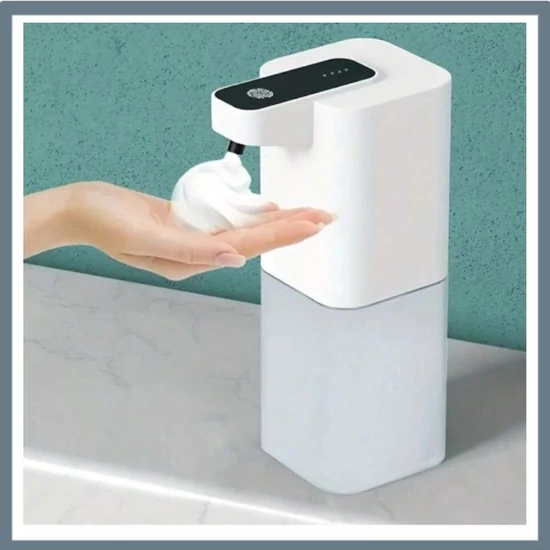 Érintésmentes automata szappanadagoló – 400 ml, USB-vel újratölthető, habosító funkcióval 42388826