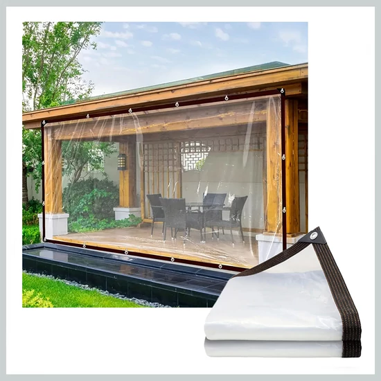 Vízálló átlátszó ponyva 3x2m AB191621