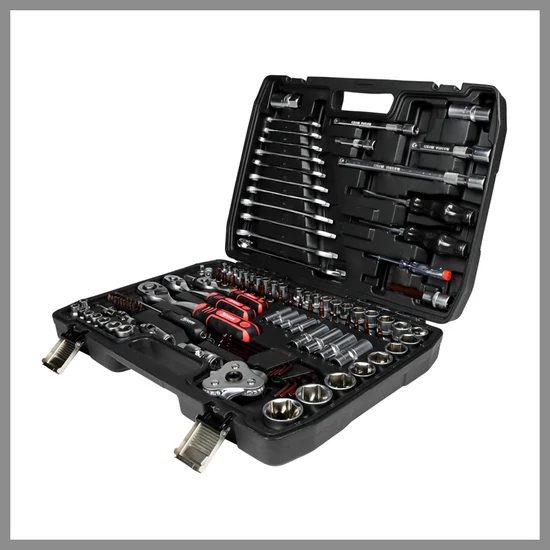 Benson 121 darabos Szerszámkészlet 014894