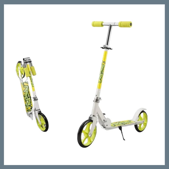 Összecsukható hordozható roller - Sárga 601099661545798-S