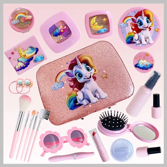 Játéksmink Készlet Lányoknak – 22 darabos (T) UA764553