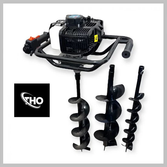 THO Lux Profi benzines talajfúró 6.3 LE M-9028