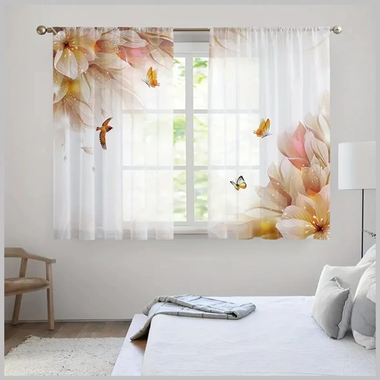 Mintás Dekorfüggöny 2 db 86 x 150 cm RU164221