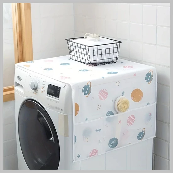 Praktikus vízálló mosógép takaró zsebekkel PN313412