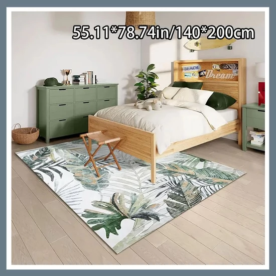 Virágmintás bársony szőnyeg 140 x 200 cm BT674413-3