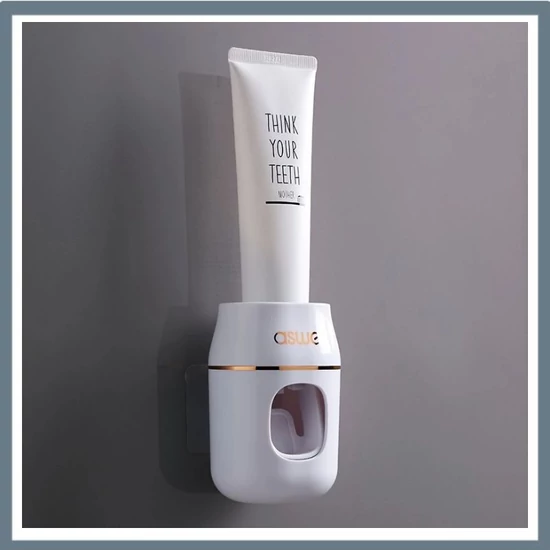 Automata fogkrém adagoló – falra szerelhető, fehér EG345129W