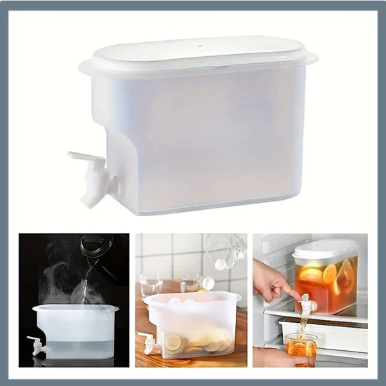 Műanyag vízadagoló csappal – 3,5 liter QX33092