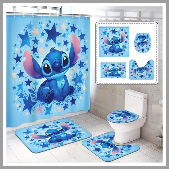 Stitch mintás fürdőszobai készlet YV1205459