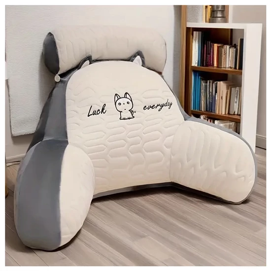 Ergonómikus olvasópárna szürke 60x40 KT763395