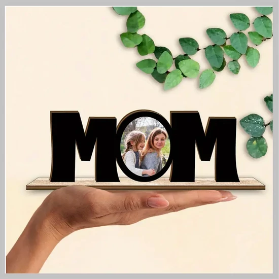 Fa fotókeret anyáknak MOM 32 cm HK1324682