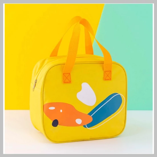 Cipzáras ételhordó sárga PJM21WZ2