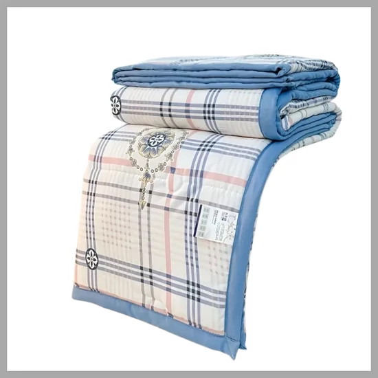 Mintás nyári takaró – Quingya stílus, virágmintás, 180x220 cm (T) LC1219602-b