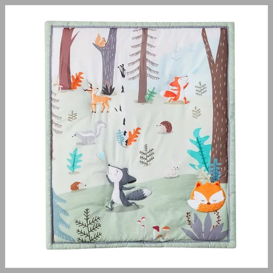 Erdei állatos baba takaró (T) LD263647
