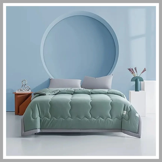 Egyszínű nyári paplan - Óceán Zöld, 150 x 200 cm (T) UY1133169