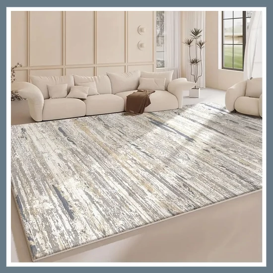 Puha bársony szőnyeg, csíkos 120x180cm QY954059-2