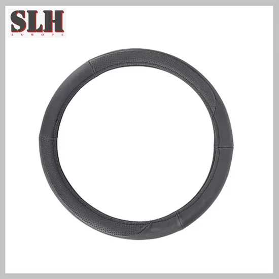 Kormányvédő – bőr, szürke, 38 cm KV-K1014