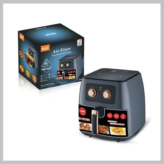 RAF 8 literes forrólevegős sütő, 1700 W R.5294