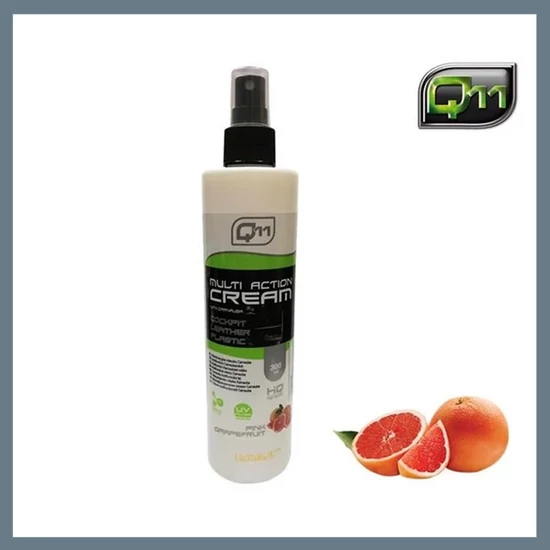 Q11 Műszerfalápoló-tisztító és felújító, grapefruit illat 300 ml 13557