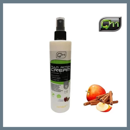 Q11 Műszerfalápoló-tisztító és felújító, fahéjas alma illat 300 ml 13564SLH