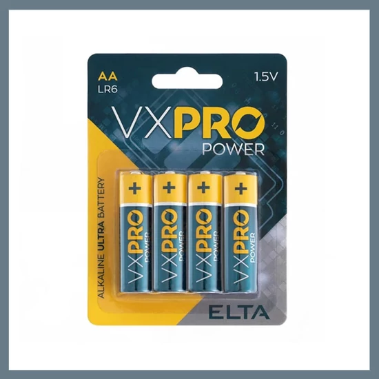 Elta VXPRO 4db alkáli elem – AA EB8350