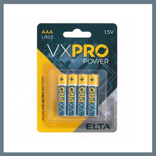 Elta VXPRO 4db alkáli elem – AAA EB8351