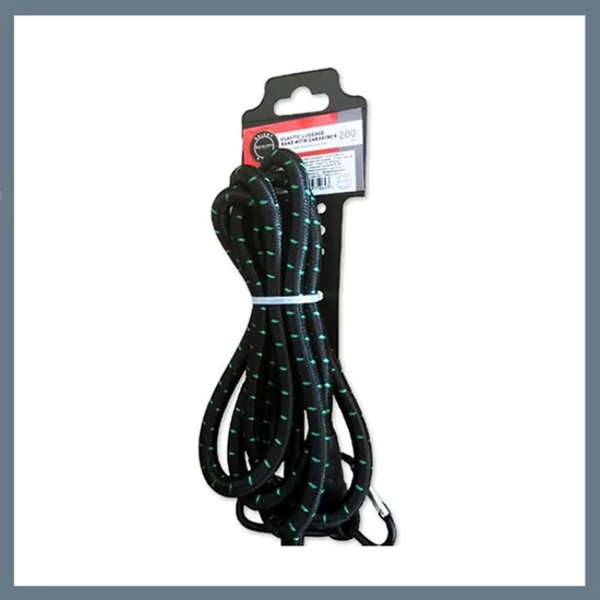 Gumipók karabínerrel 10mm x 60cm SLH0605