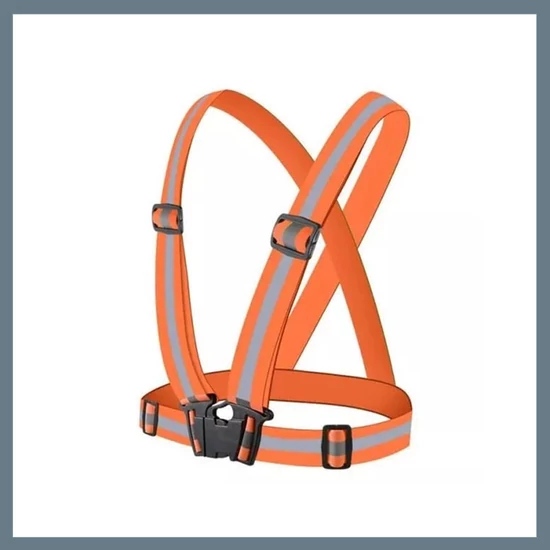 Láthatósági vállpánt, Felnőtt méret, narancssárga SLH7947