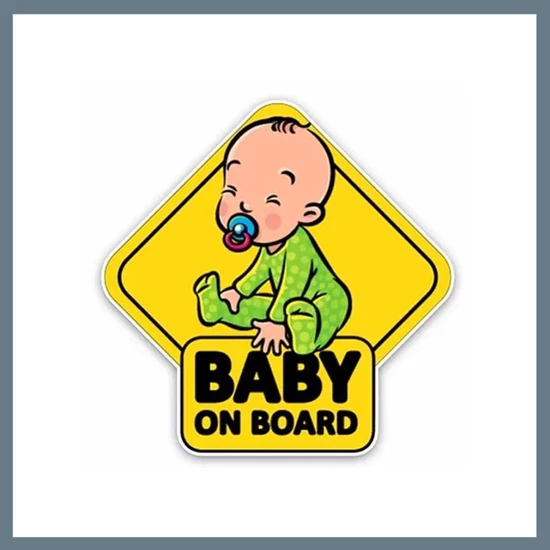 Baby on Board matrica 15x11cm SLH9040